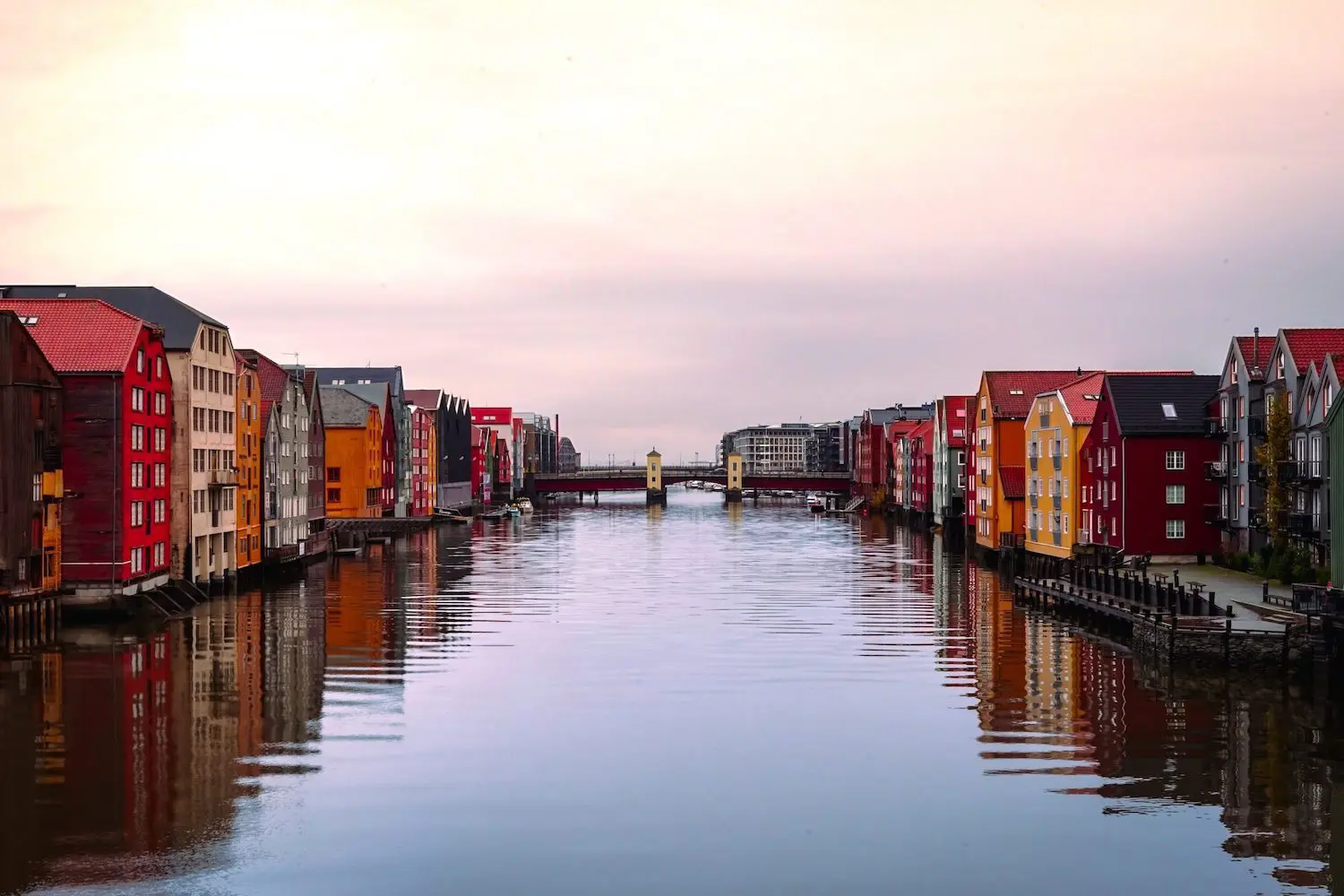Trehus i Trondheim.